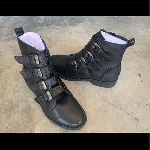 Steve Madden studded booties